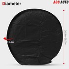  4 Pack Tire Covers  Wheel Protector For Truck Trailer Rv Suv  Universal Fits 