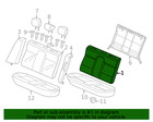 Genuine Honda Seat Back Cushion 82127-tr2-a01