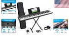 Alesis 88-key Recital Play Piano With Split layer Modes   Instructional Tools