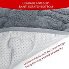 Anti-slip Dog Bed Crate Mat Soft Plush Quilted Dog Bed Pad 2 Pack Multi-size