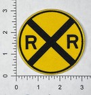 3  Rail Road Crossing Patch  Rr Xing  Nice Embroidery  Sew On