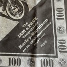 New   Unused Harley Davidson 100th Anniversary Black silver Bandana  2003