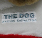 The Dog Artist Collection Golden Retriever Lab Pup 3d Plush Christmas Stocking