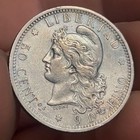 Argentina 50 Centavos 1883 Toned
