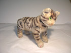 Vintage Antique Steiff Jointed Limbs Swivel Head Tabby Cat   
