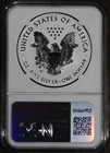 2021  pf70  1 Oz Reverse Proof Type 1 And 2 American Silver Eagle  Set  1 Ngc
