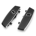 Chrome Kahuna Floorboards For Harley Road Glide 1993-2025