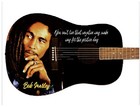 Bob Marley Quotes Custom Guitar