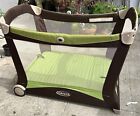 Graco Pack  n Play Portable Playard  Changing Attachment    2 Bassinet Options 