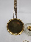 Antique Balance Law Scales Of Justice Brass And Crystal Cut Lucite Libra
