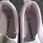 Pok  mon Eeveelutions Unisex Kids Purple Canvas Slip-on Casual Shoes Size 13