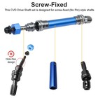 4pcs Front   Rear Drive Shaft For 1 10 Traxxas Slash Rustler Vxl 4x4 4wd Rc Car