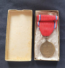 Ww1 Original French Verdun Medal 1916 Battle Bronze Signed Vernier Genuine Box