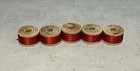 Lot Of 16 Vtg Belding Corticelli 10yd Wooden Spools Silk Thread Size D New used