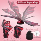 Glowing Dragon Wing Kids Halloween Costume Cosplay Wings Gift For Boys Girls Toy