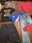 Pre-loved Boys Size 5 Clothing Lot For The Week Including Shirts And Pants