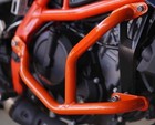 Crash Guard  orange  Fit For Ktm 125 Enduro R  2025 