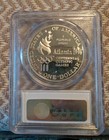 1996-p Rowing Olympic Silver Commemorative Dollar Pr69 Dcam Pcgs