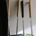     2 Vintage Camping Cast Iron Pie Irons  Snack  Sandwich  Camping Cookers     
