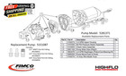 High Flo 5151087 High Performance 12v Diaphragm Sprayer Pump  2 4 Gpm  60 Psi