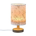 Daisy Florals Leaves Bedside Table Lamp Nightstand Lamp With Wood Base Night    