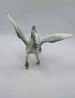 Schleich Germany Rearing Pegasus 2004 White And Blue Glitter Beautful