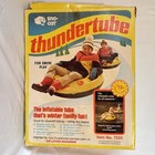 Vintage Sno Snow Cat Thundertube Inflatable 1979 Snow Tube Pool   7520