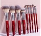 9 Pcs Makeup Brushes Cosmetic Eyebrow Blush Foundation Powder Kit Set Pro Beauty