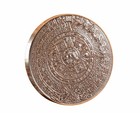 2 Oz  999 Fine Copper Golden State Mint Aztec Calendar Round
