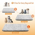 Self Warming Cat Bed  2 0 Upgraded Thermal Mat For Indoor Cats  15 X 19 In