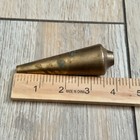 Dietzgen  cs4811 Point 12 Brass Plumb Bob For Repair Read