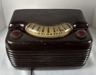 All Working  Vintage Philco 48-460 Radio Brown Plastic 11 5 x7 5 