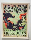 King Gizzard   The Lizard Wizard Forest Hills Ny 8 2 25 Poster     d Official S n
