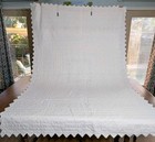 Antique Hand Quilted 2    Diamonds Trip Around World Quilt 1930-45 Pastels 84   x60   
