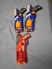 2011 Hasbro Nerf N-strike Elite Strongarm Blaster 6 Shot Dart Gun 3x Lot