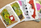 Aceo Original Collage Art 2 5  X 3 5  Numbered And Signed Ooak Mixed Media
