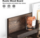 Mail Organizer For Wall Mount     Key Holder With Shelf Includes Letter Holder And