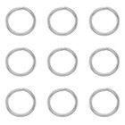 1000pcs Stainless Steel Open Jump Rings 12mm Round 1 2mm Thick Connector Ring  
