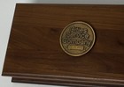 Vintage Rare Cities Service Company Citgo Wooden Trinket Jewelry Box Oil gas Usa