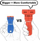 -width Plastic  Blade Scraper Tool Non Scratch - Blades  Single