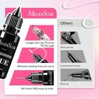 2pcs Rhinestone Glue - 3d Gel Nail Art Design - 12ml X 2