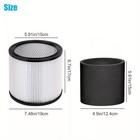 Wet Dry Cartridge Filter Kit For Shop Vac Vacuum Cleaner 90304 90585