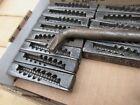 15 Sets Letterpress Wedge Style 2 3 4  Quoins W  Key    K87