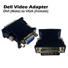Lot Of 4 Dell Wyse 941425-01l Dvi  male  To Vga  female  Adapter Black Wjny3