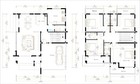 36x40 Feet Modern House Plan 11x12 Meter 4 Beds 4 Baths Hip Roof  a4 Hard Copy 
