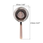 Cocktail Strainer  1pcs Stainless Steel Bar Strainer For Drinks  bronze  210mm 