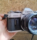 Canon Ae-1  Ae1 35mm Slr Film Camera With Canon 50mm F 1 4 Fd Lens 