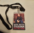 2006 Velvet Revolver Matt Sorum Zildjian Promo Laminate   Lanyard