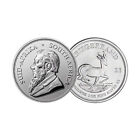New 2023 South Africa 1 Oz 999 Fine Silver Krugerrand Coin Bu Commemorative Coin
