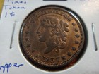 1837 Hard Times Copper Token - Not One Cent - Millions For Defense